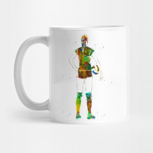 Girl Volleyball Player Mug